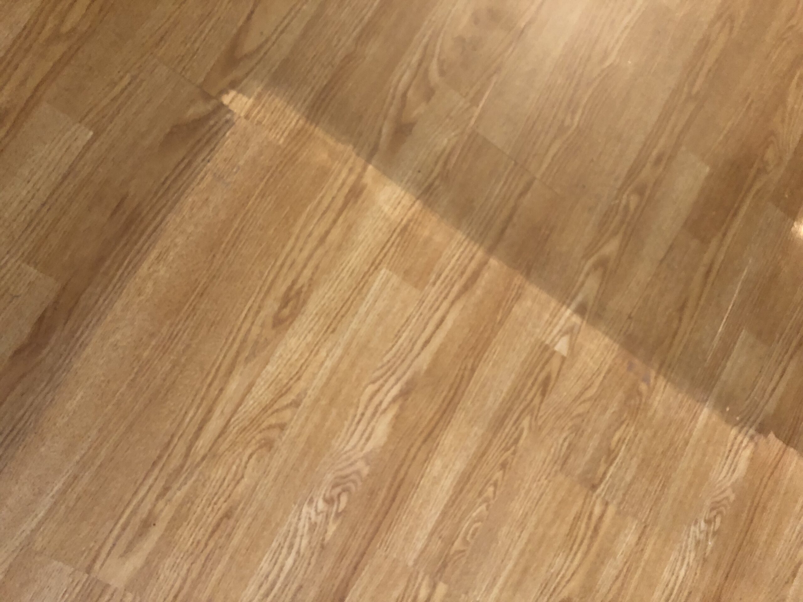 wood floor with wax bulidup wax removal